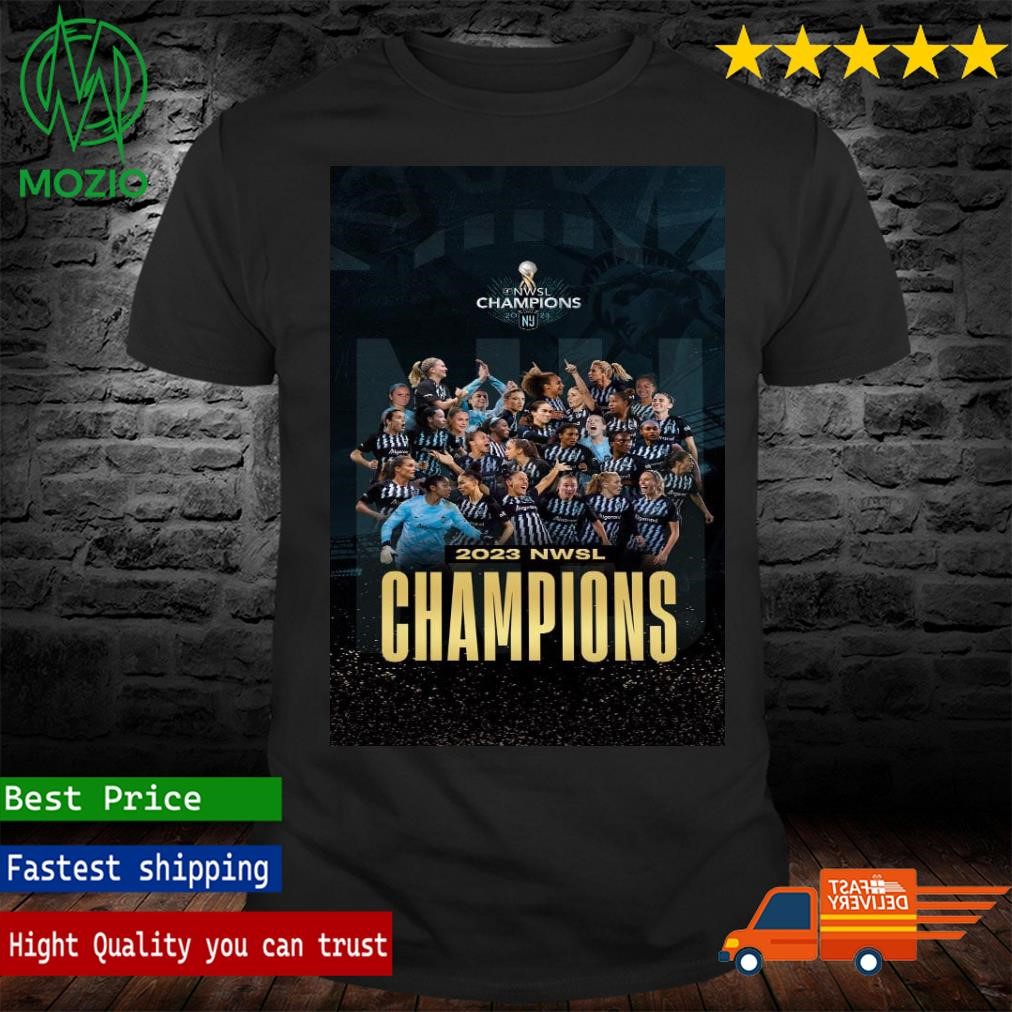 Congratulations to NJ NY Gotham FC Are The 2023 NWSL Champions Home Decor Poster Shirt