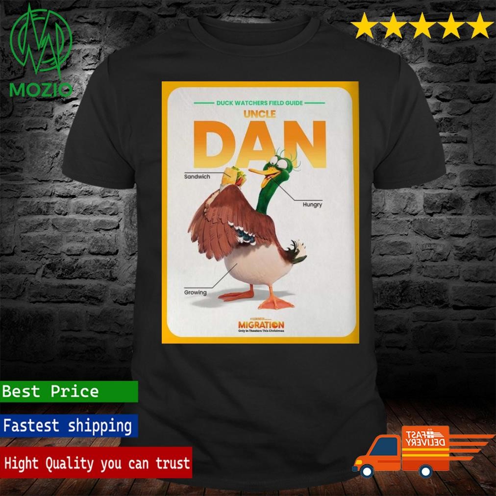 Danny DeVito Voices Uncle Dan In Migration Of Illumination Home Decor Poster Shirt