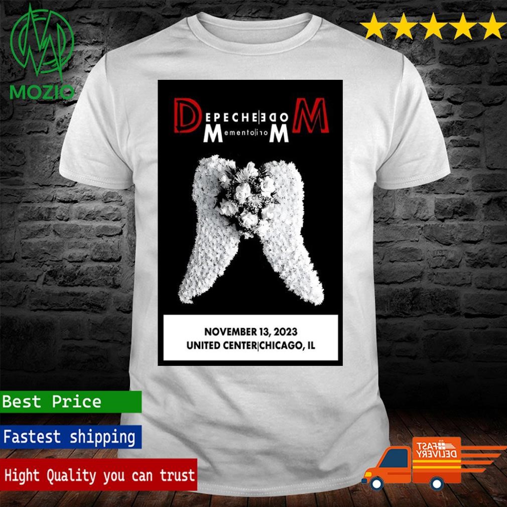 Depeche Mode Memento Mori Tour Nov 13, 2023 United Center in Chicago, IL Poster Shirt