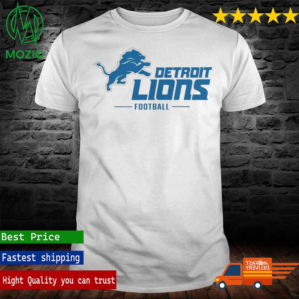 Detroit Lions Fanatics Branded Lock Up T-Shirt