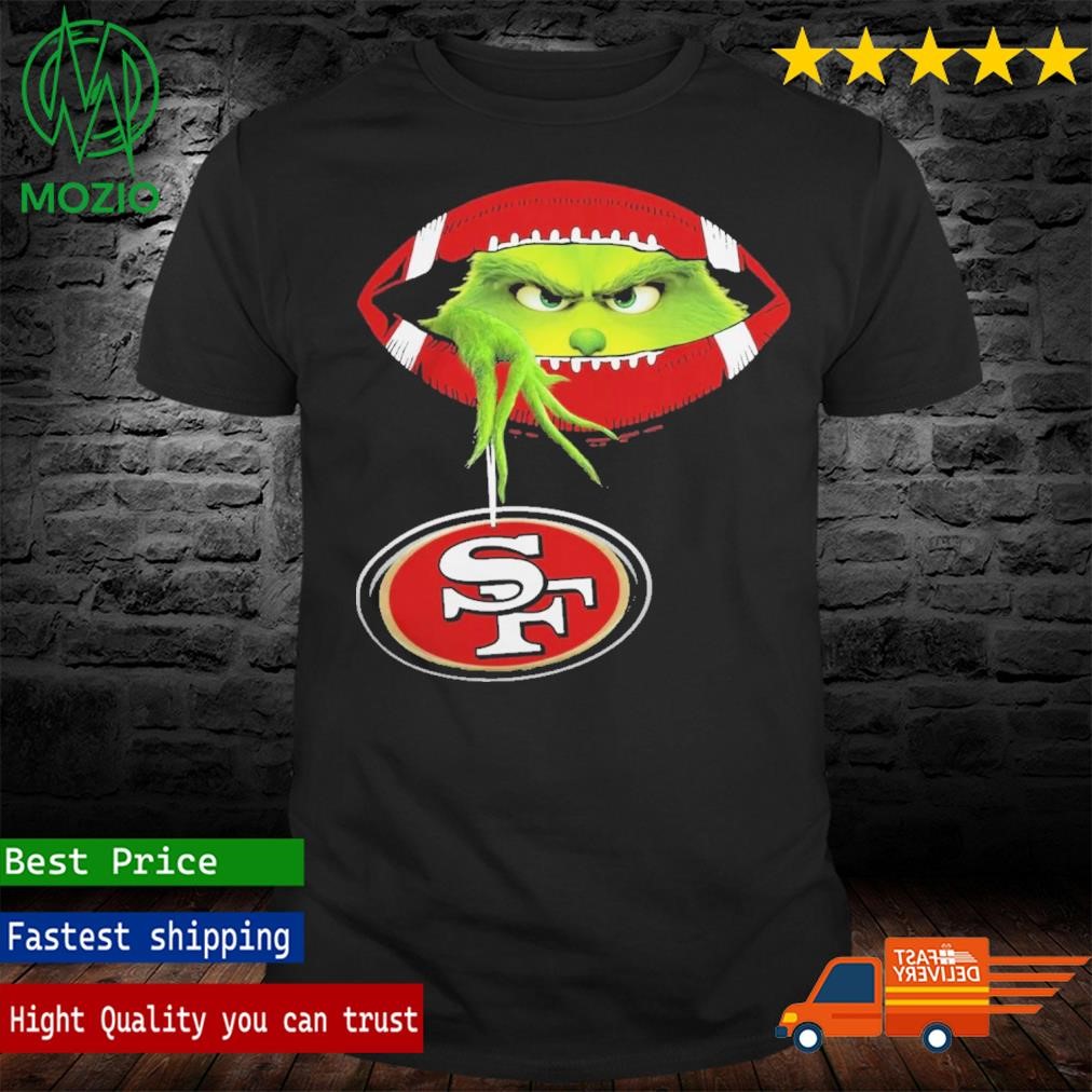 Ew, People The Grinch Hold San Francisco 49ers Shirt