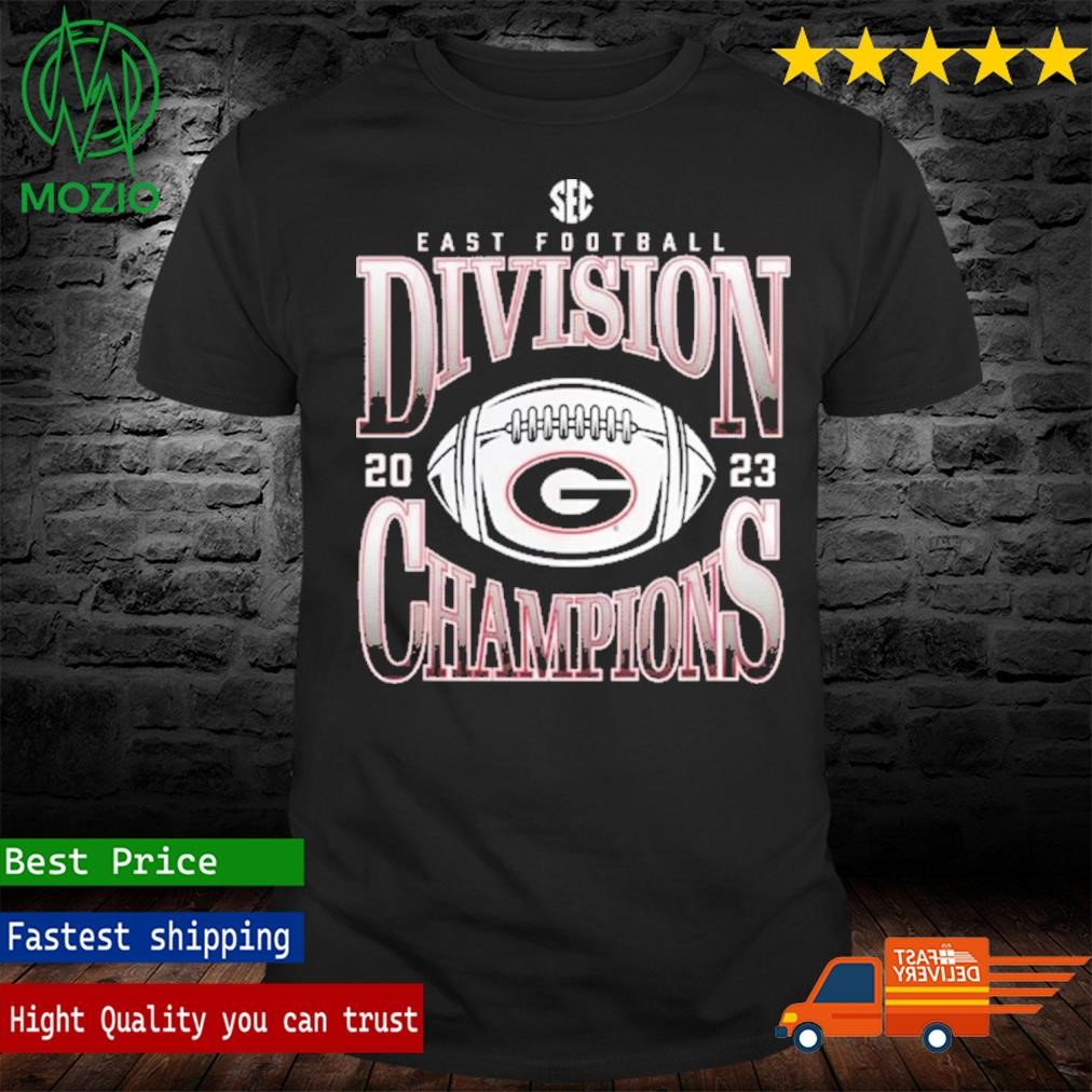 Fanatics Branded Georgia Bulldogs 2023 SEC East Football Division Champions Goal Line Stand T-Shirt