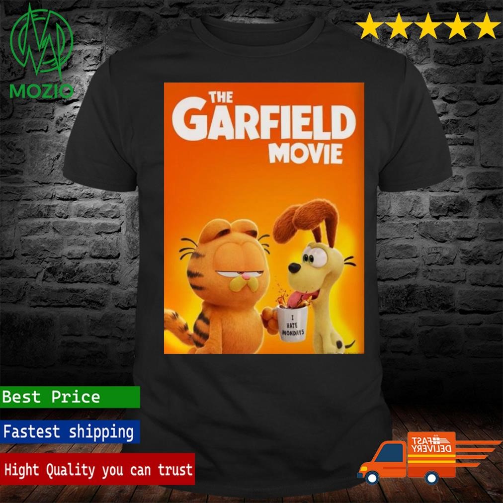 Garfield The Movie 2024 First Look New Poster Shirt
