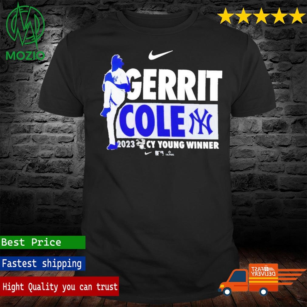 Gerrit Cole 2023 AL Cy Young Award winner shirt