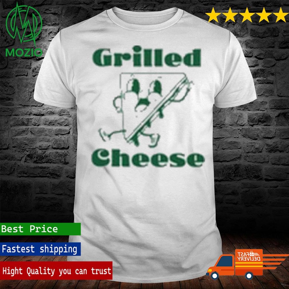 Grilled Cheese It Ain't Easy Being Cheesy Logo Shirt