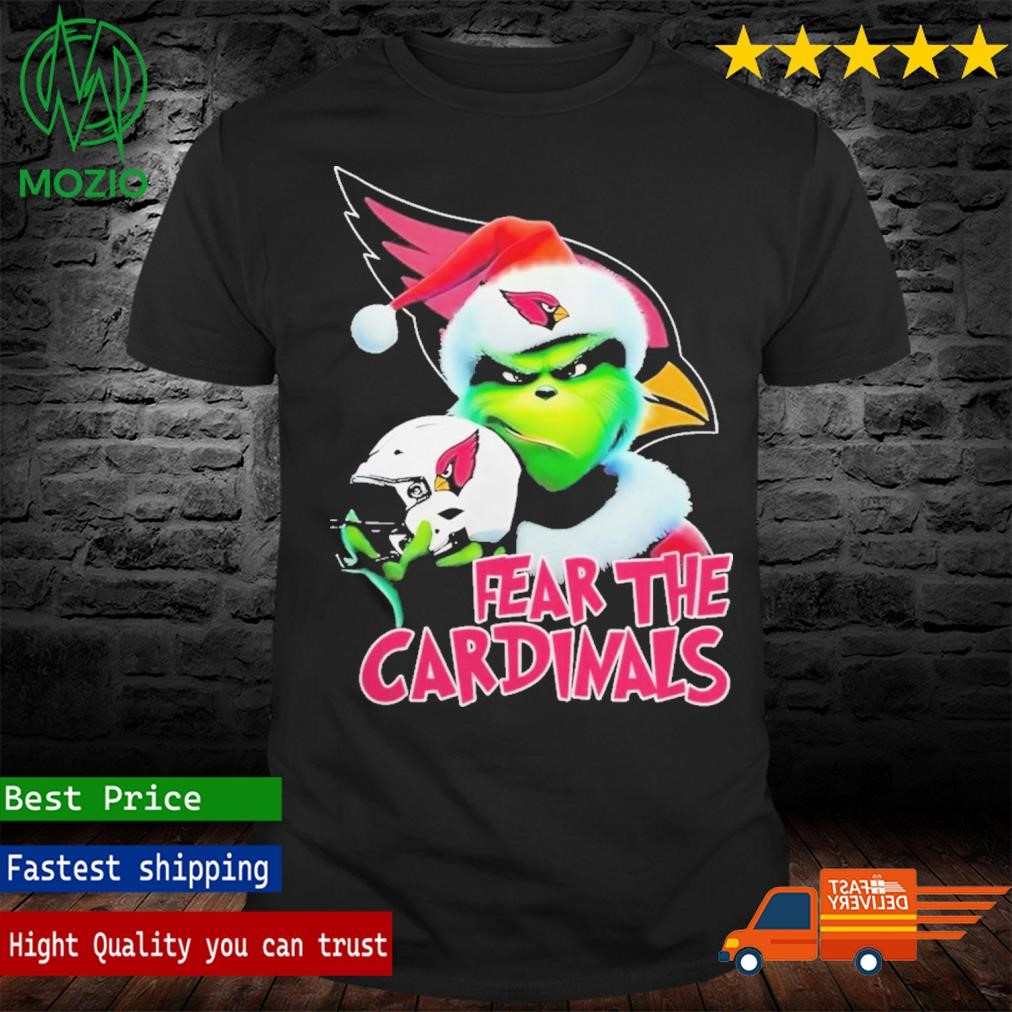Grinch Fear The Arizona Cardinals Christmas Shirt