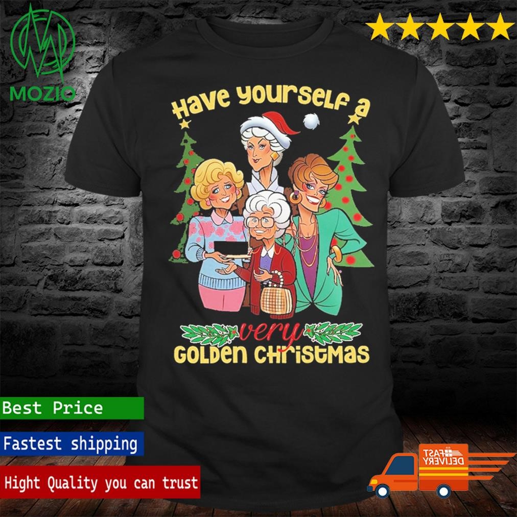 Have Yourself A Very Gonden Christmas Golden Girl Christmas Shirt
