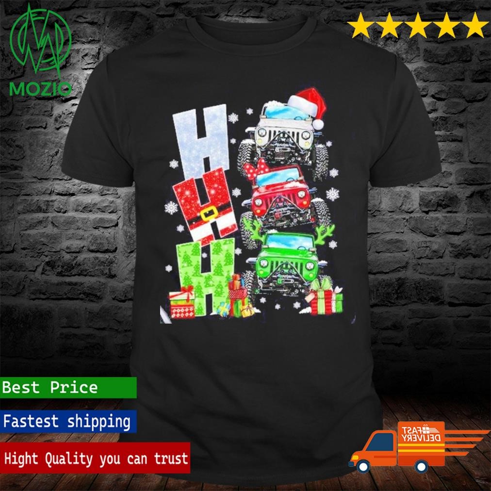 Ho Ho Ho Jeep Merry Christmas Shirt