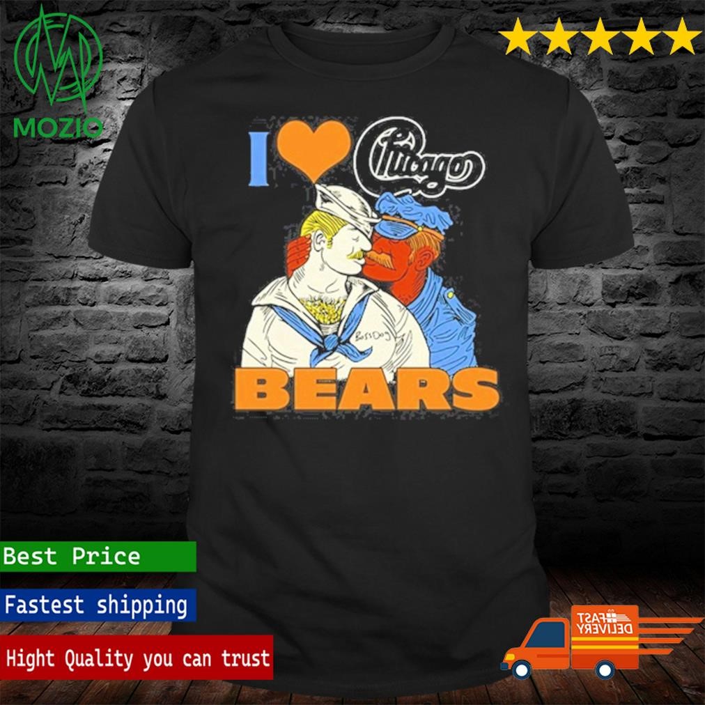 Jeremy Scheuch I Love Chicago Bears Shirt