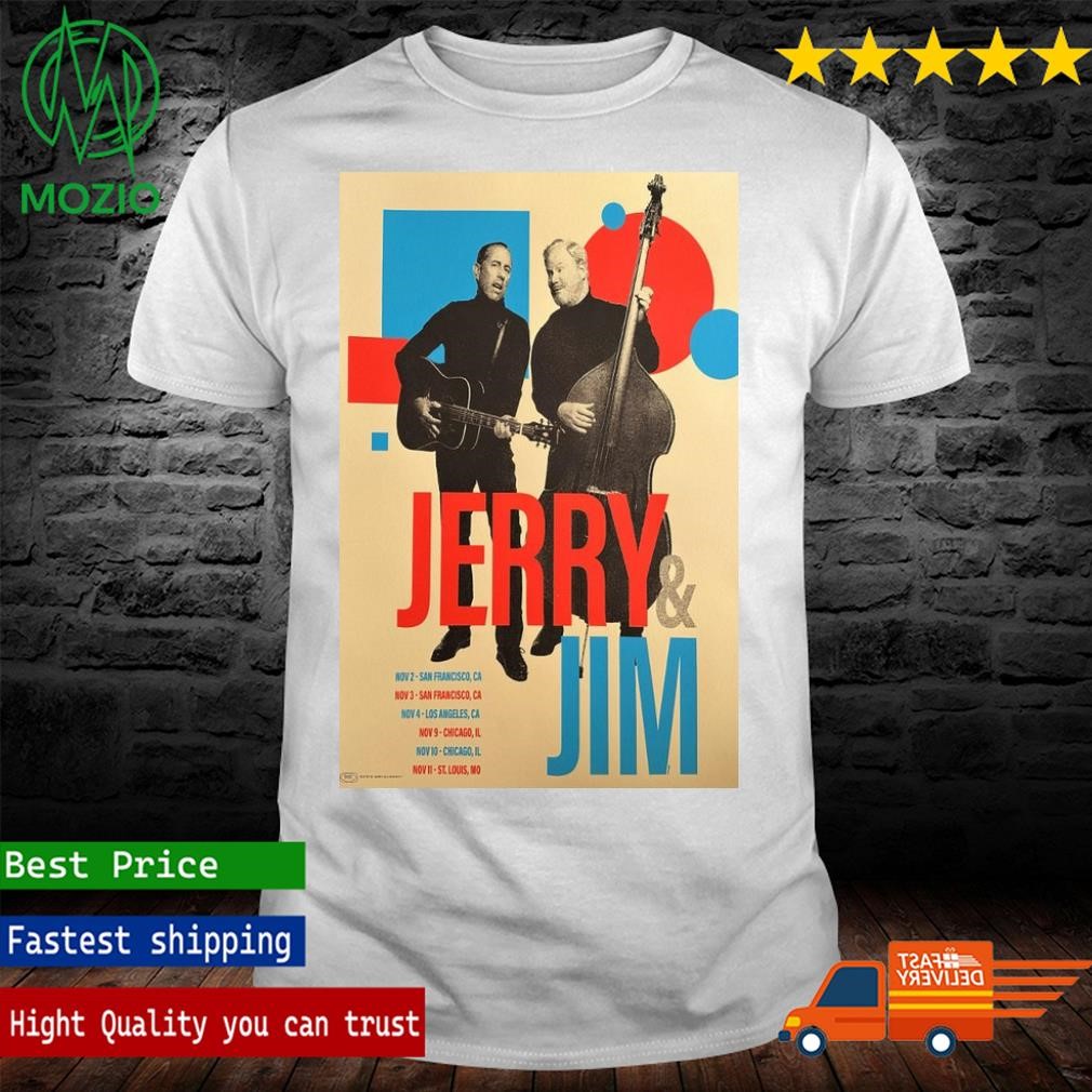 Jerry & Jim Show 2023 Poster Shirt