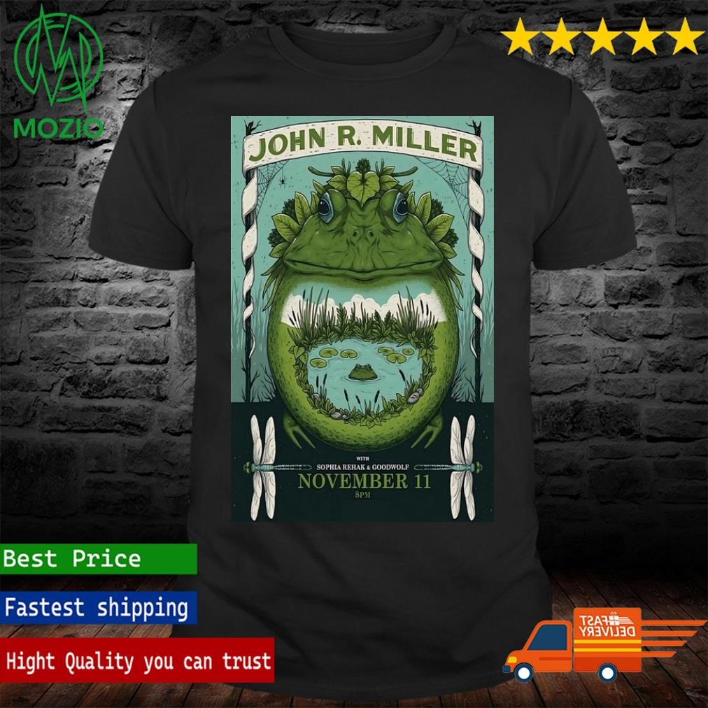 John R Miller 123 Pleasant Street Morgantown Nov 11, 2023 Poster Shirt
