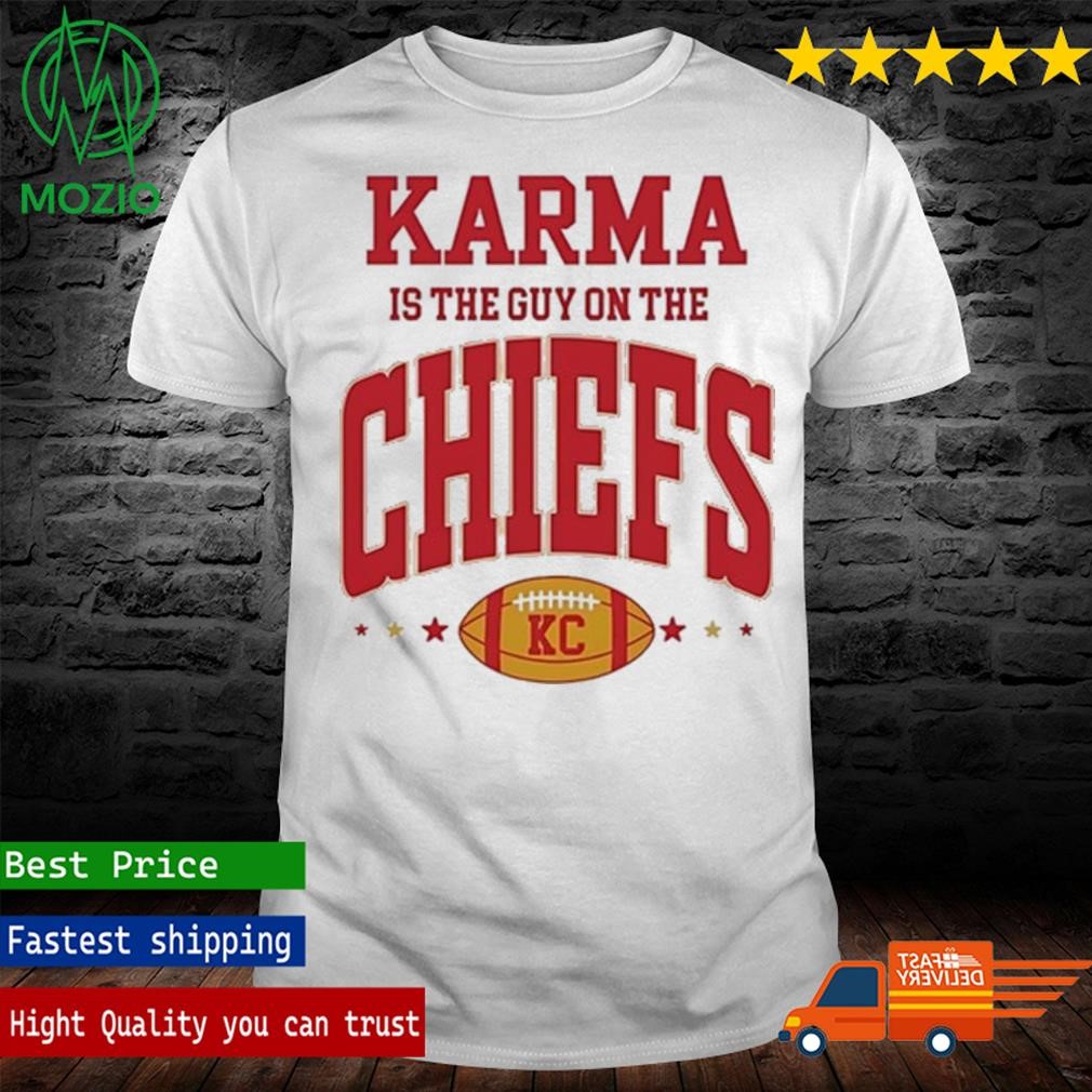 Karma is the Guy on the Chiefs Tour Shirt
