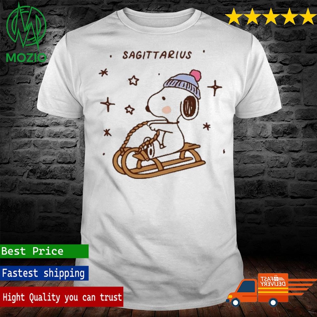 Kira Cyan Rittgers Sagittarius Winter Snoopy Shirt
