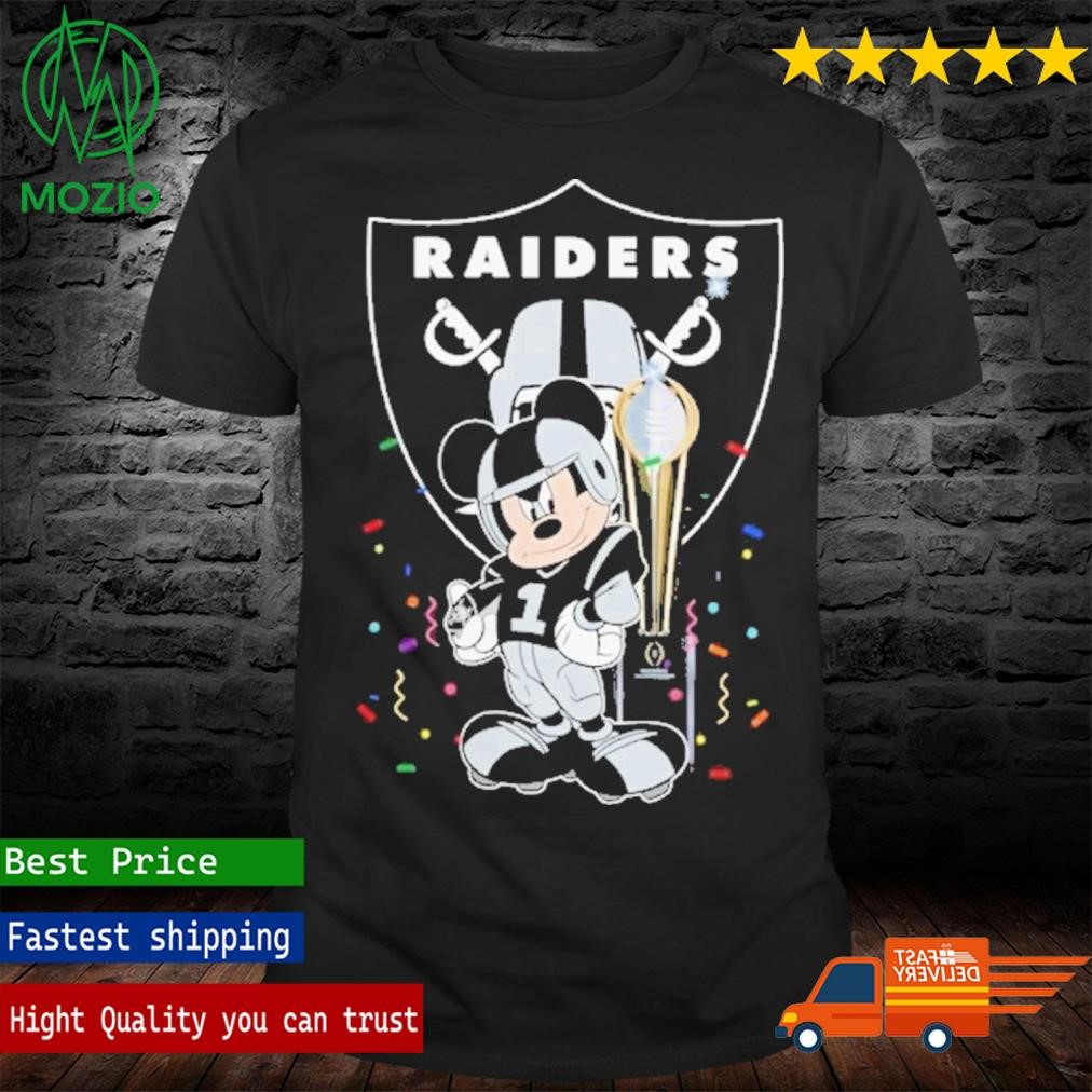 Las Vegas Raiders Champions Mickey Shirt