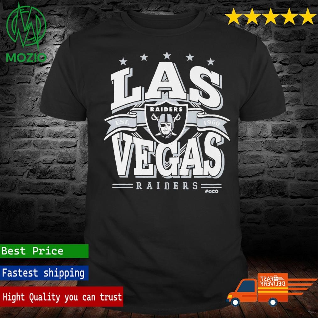 Las Vegas Raiders Established Banner T-Shirt