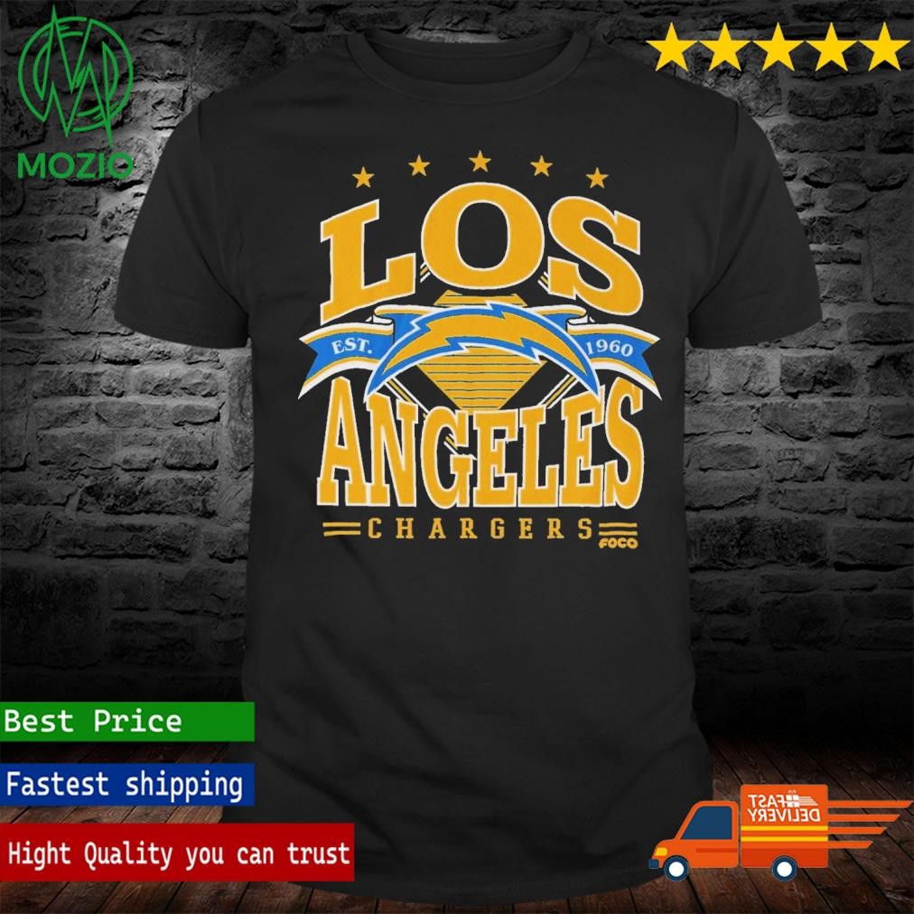 Los Angeles Chargers Established Banner T-Shirt