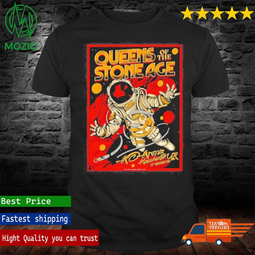 Manchester, UK Queens of the Stone Age Concert November 14, 2023 Event T-Shirt