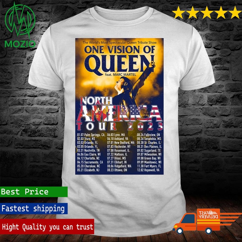 Marc Martel 2023 North America Tour Poster Shirt