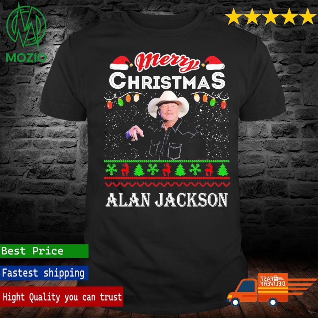 Merry Christmas Alan Jackson Ugly Shirt