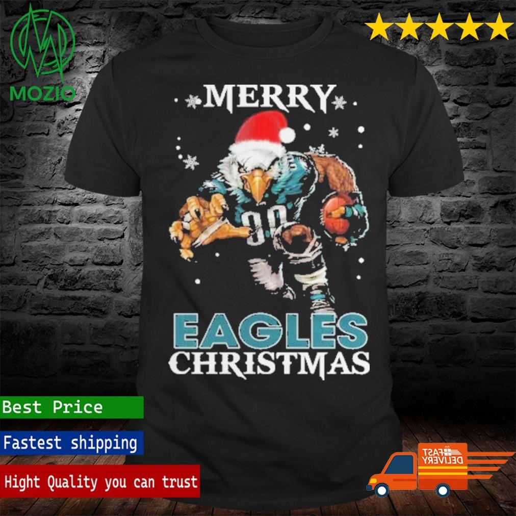 Merry Eagles Christmas T-Shirt