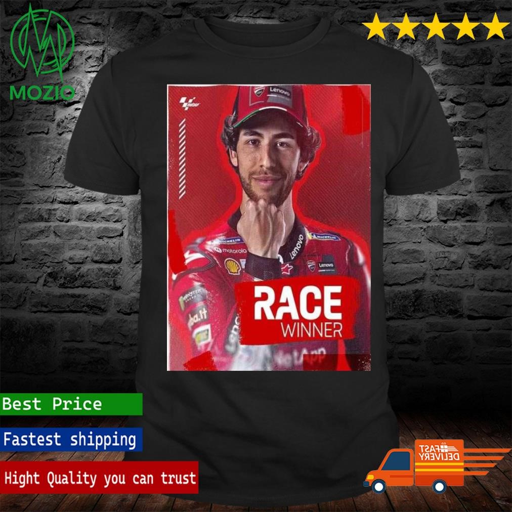 MotoGP Enea Bestia Takes His First Victory With Ducati Corse After A Marvellous Masterclass At Sepang Malaysian GP 2023 Poster Shirt