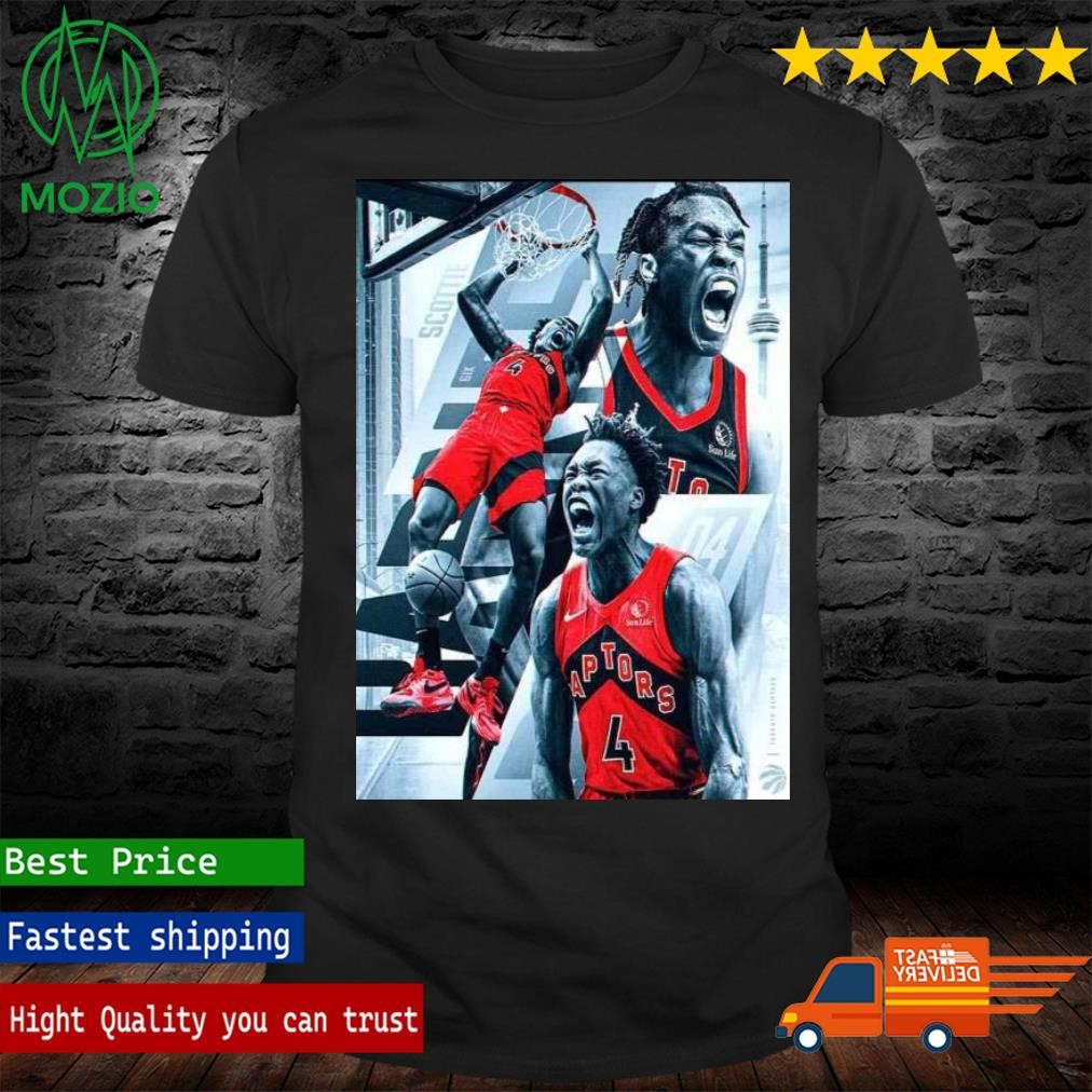 NBA Toronto Raptors Star Scottie Barnes Poster Shirt
