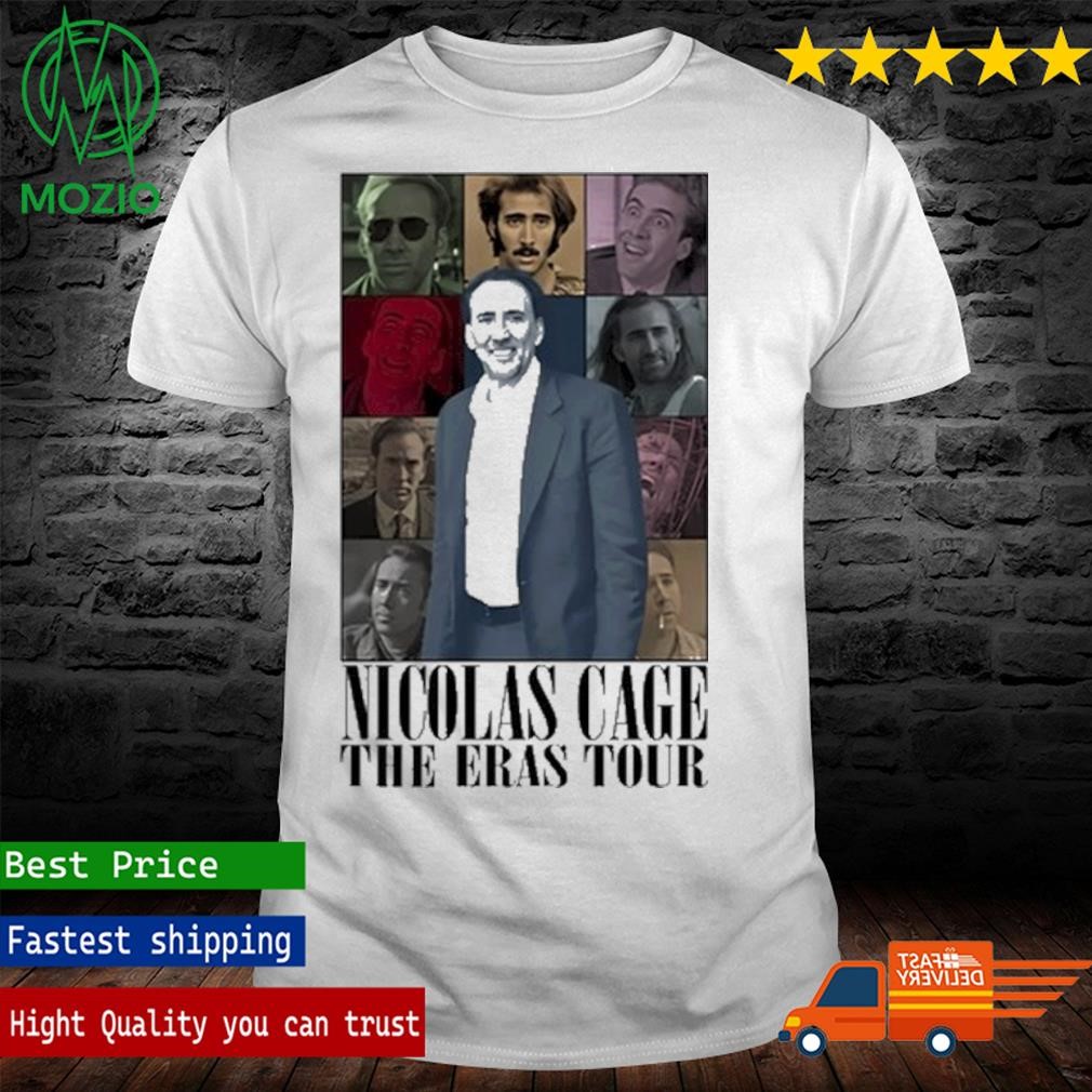 Nicolas Cage The Eras Tour Shirt