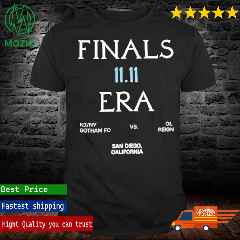 Nj Ny Gotham Fc 11 11 Finals Era T-Shirt