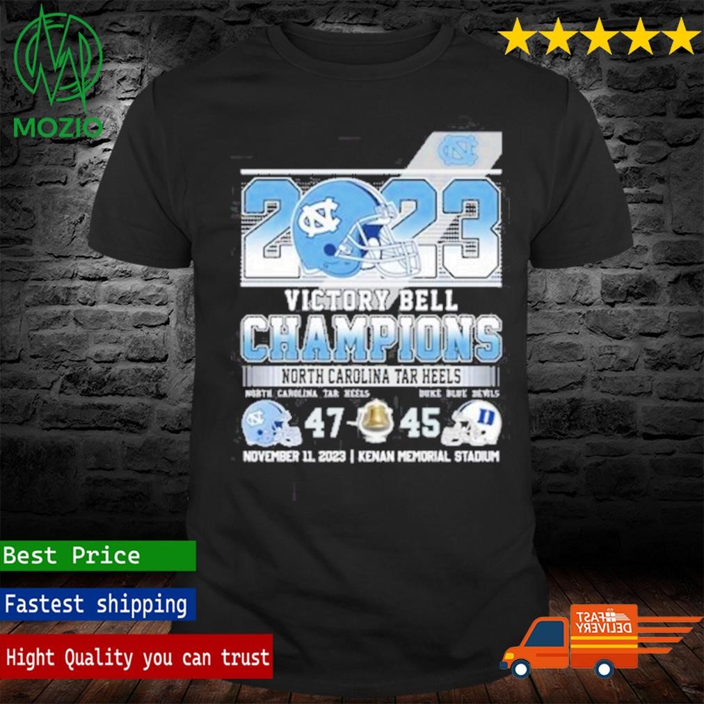 North Carolina Tar Heels Victory Bell Champions Shirt