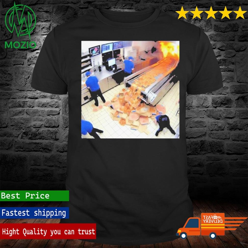 Overcook pizza place photo shirt