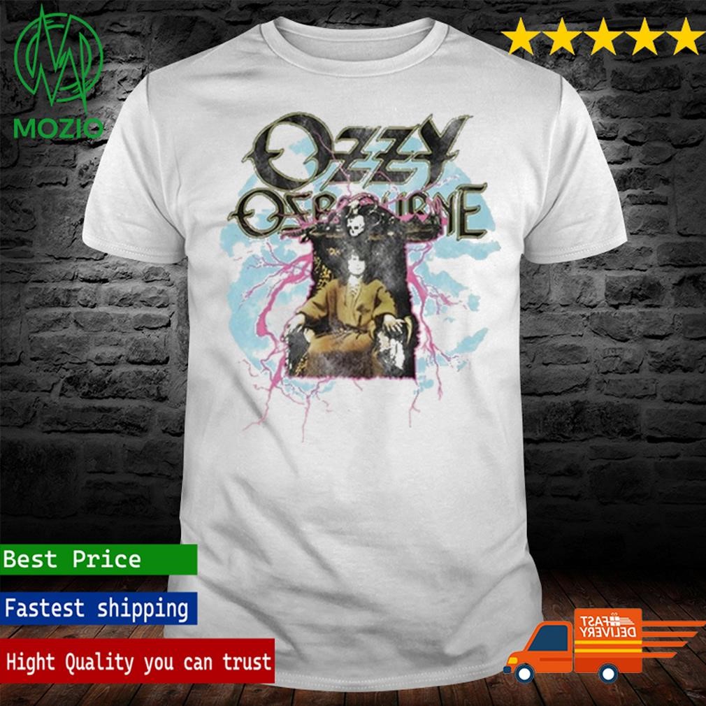 Ozzy Osbourne No Rest For The Wicked Lightning Shirt