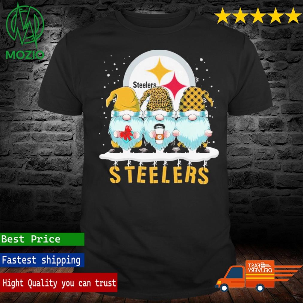 Pittsburgh Steelers Gnomes Merry Christmas Shirt