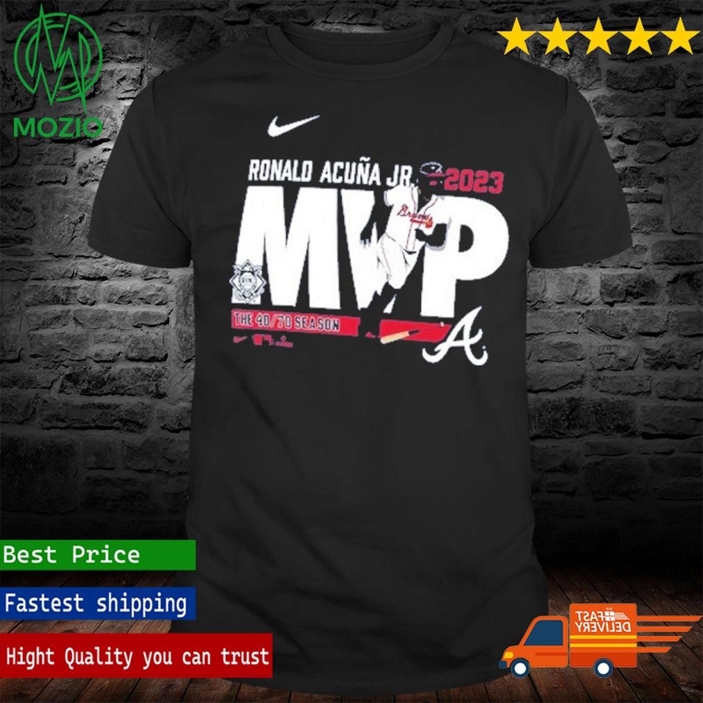 Ronald Acuña Jr. Atlanta Braves Nike 2023 NL MVP T-Shirt