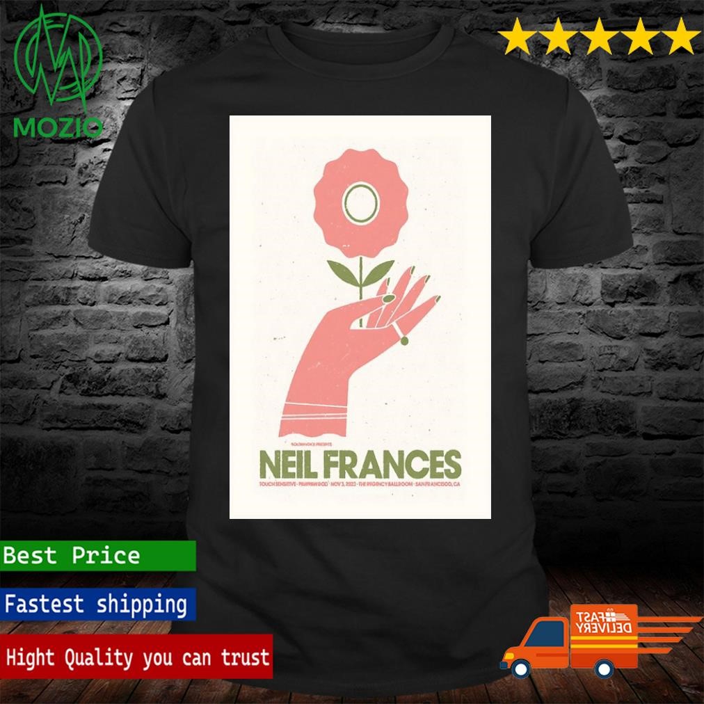 San Francisco, CA November 3, 2023 Neil Frances Tour Poster Shirt