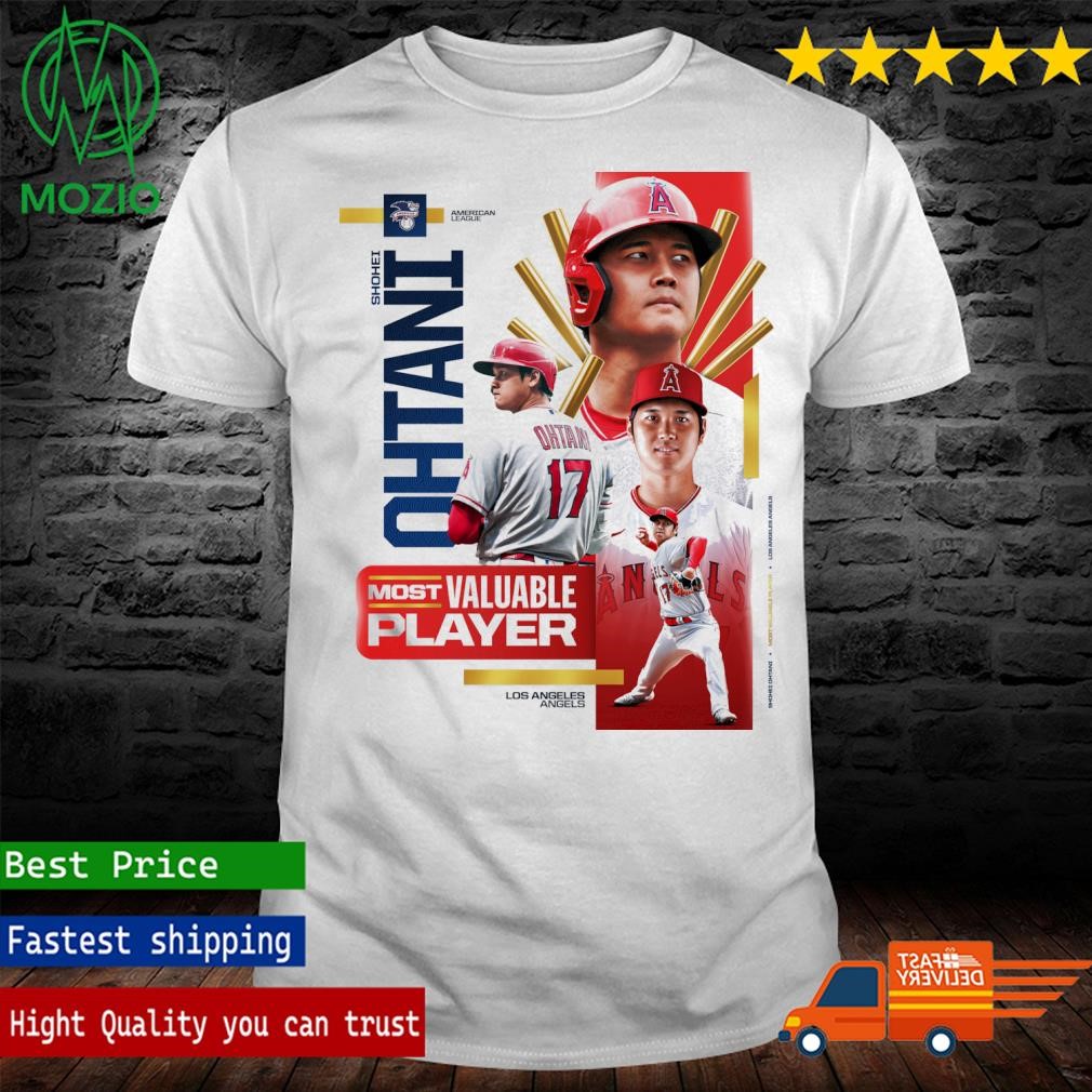 Shohei Ohtani Is The 2023 American League Most Valuable Player Poster Shirt