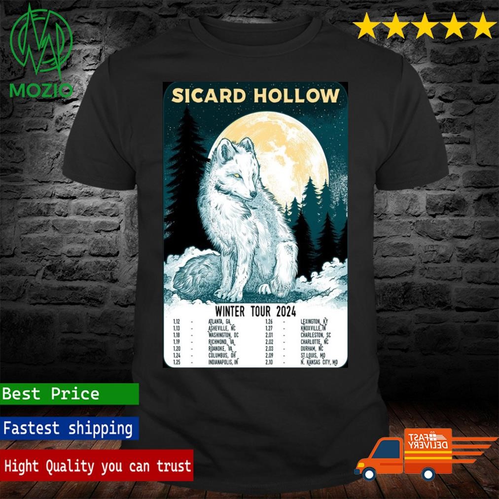 Sicard Hollow Winter Tour 2024 Poster Shirt