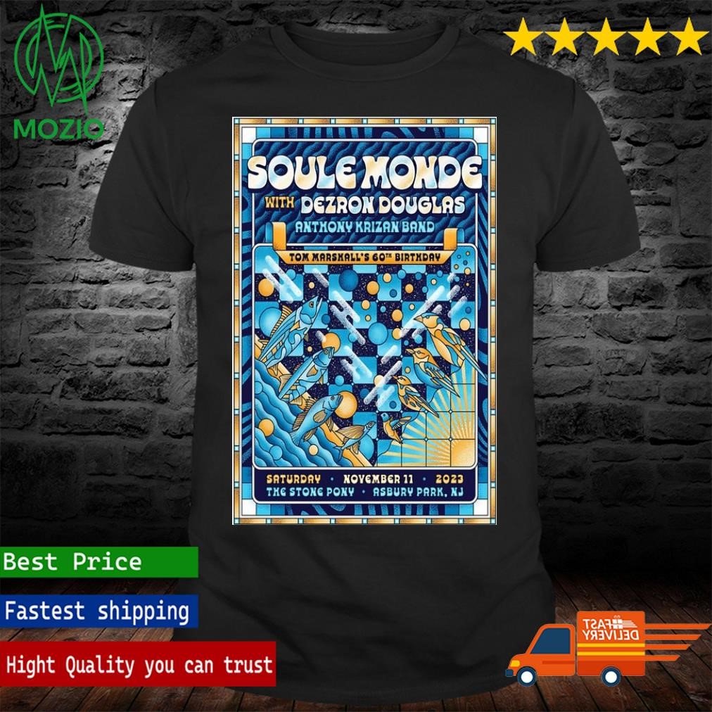 Soule Monde Asbury Park, NJ Nov 11 2023 Poster Shirt