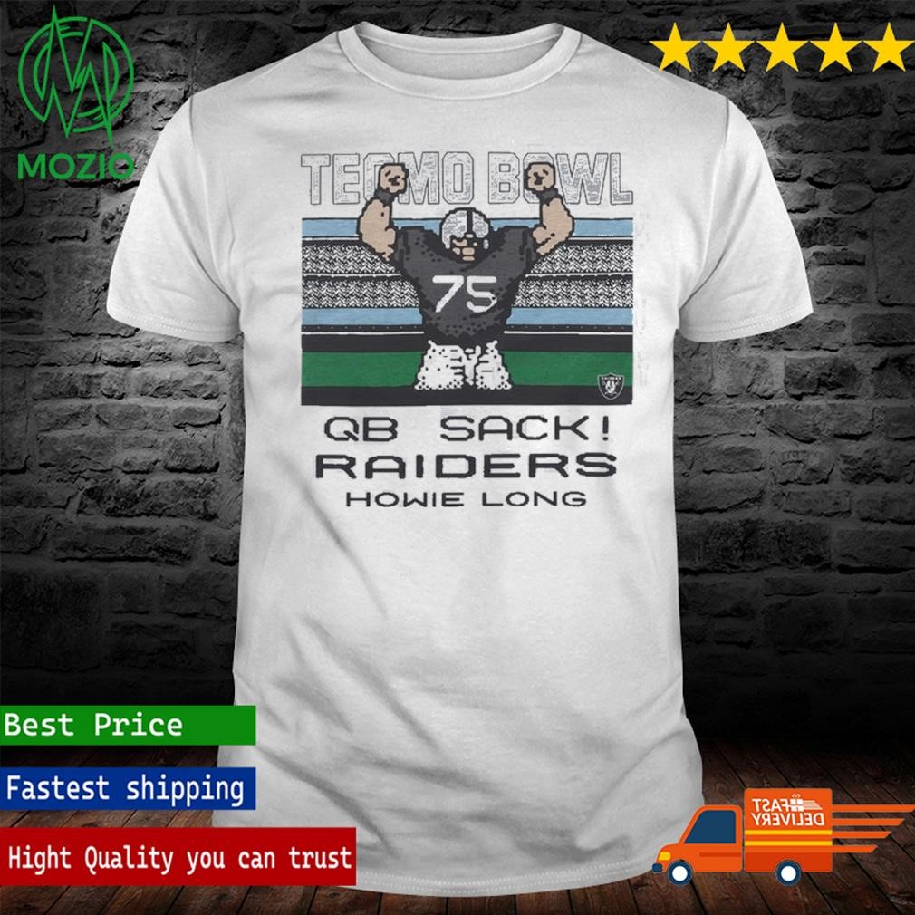 Tecmo Bowl Raiders Howie Long Shirt
