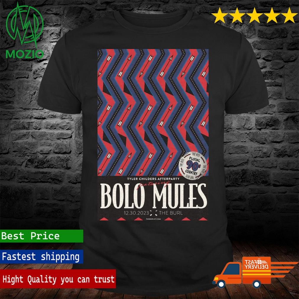 The Bolo Mules December 30, 2023 The Burl Lexington, KY Poster Shirt