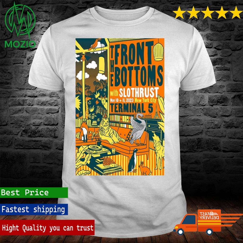 The Front Bottoms November 10 & 11, 2023 Terminal 5 New York, NY Poster Shirt