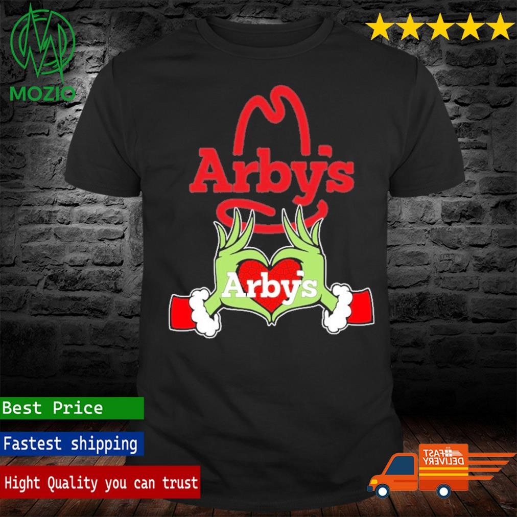 The Grinch Love Arby's Christmas Shirt