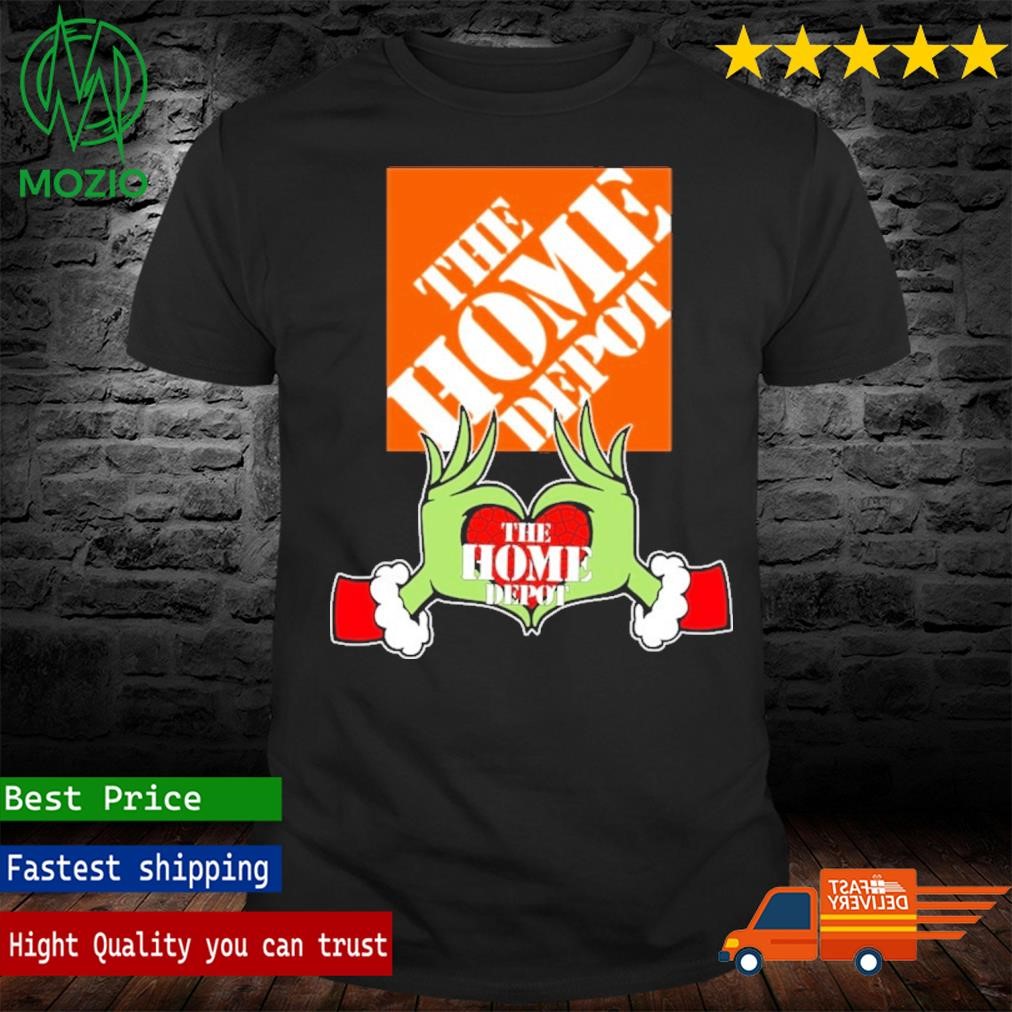 The Grinch Love The Home Depot Christmas Shirt