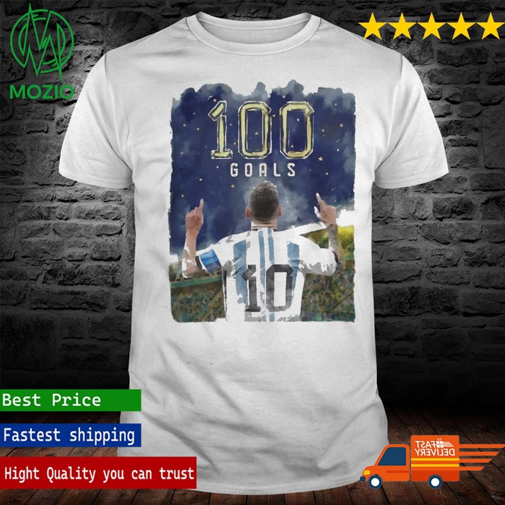 The Messi Store 100 Argentina Goals Graphic T-Shirt