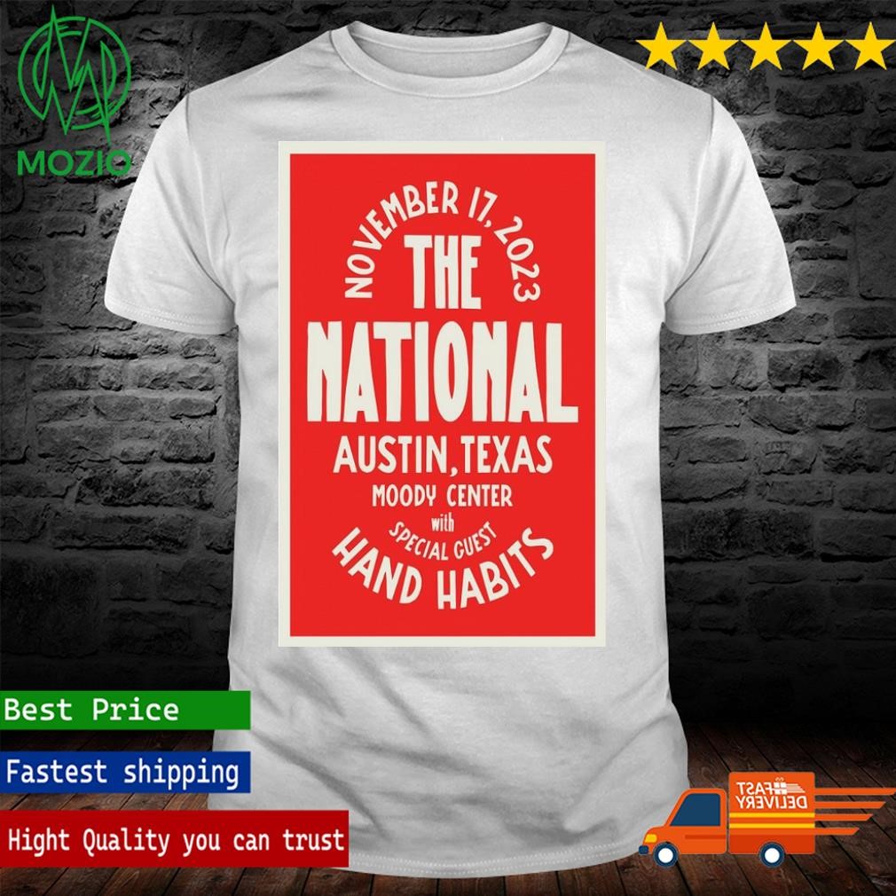 The Nation Nov 17, 2023 Moody Center Texas Poster Shirt