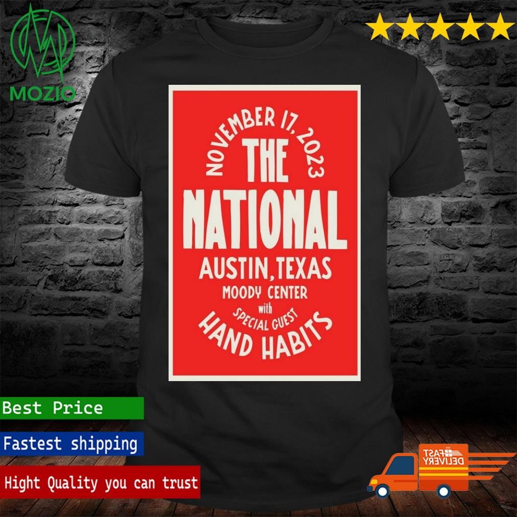 The Nation November 17, 2023 Moody Center Austin, TX Poster Shirt
