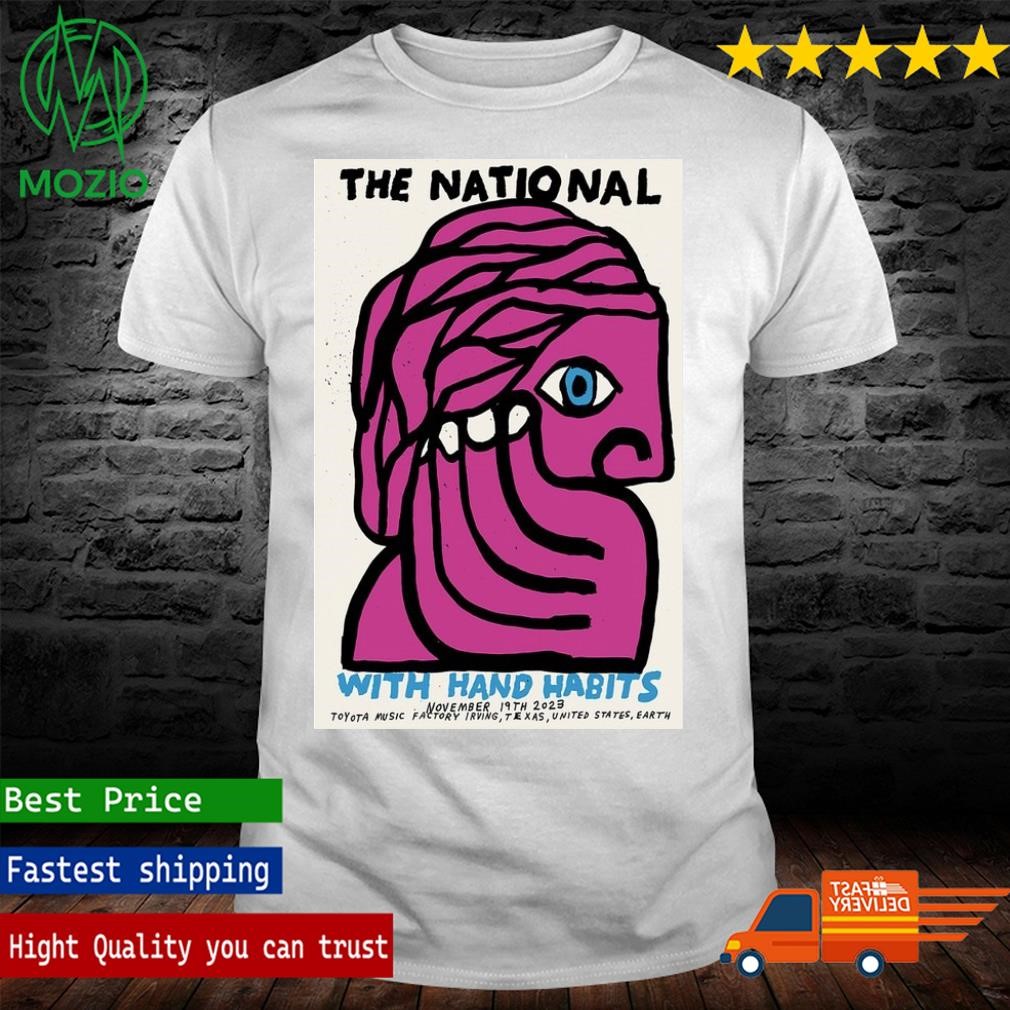 The National Shows Toyota Music Factory November 19, 2023 Poster Shirt