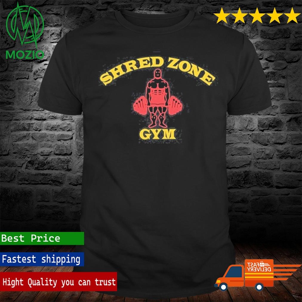 Timothée Chalamet Wearing Shred Zone Gym Shirt