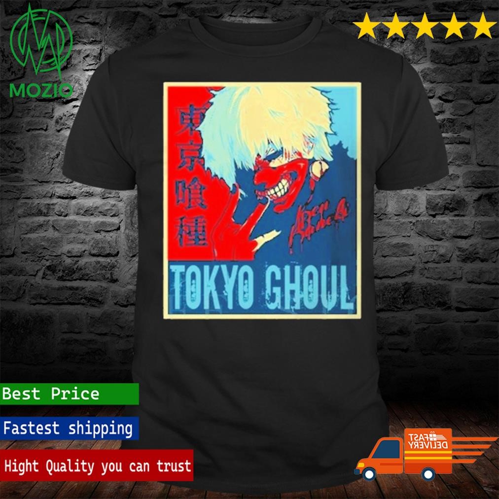 Tokyo Ghoul Ken Kaneki Name Dripping T Shirt