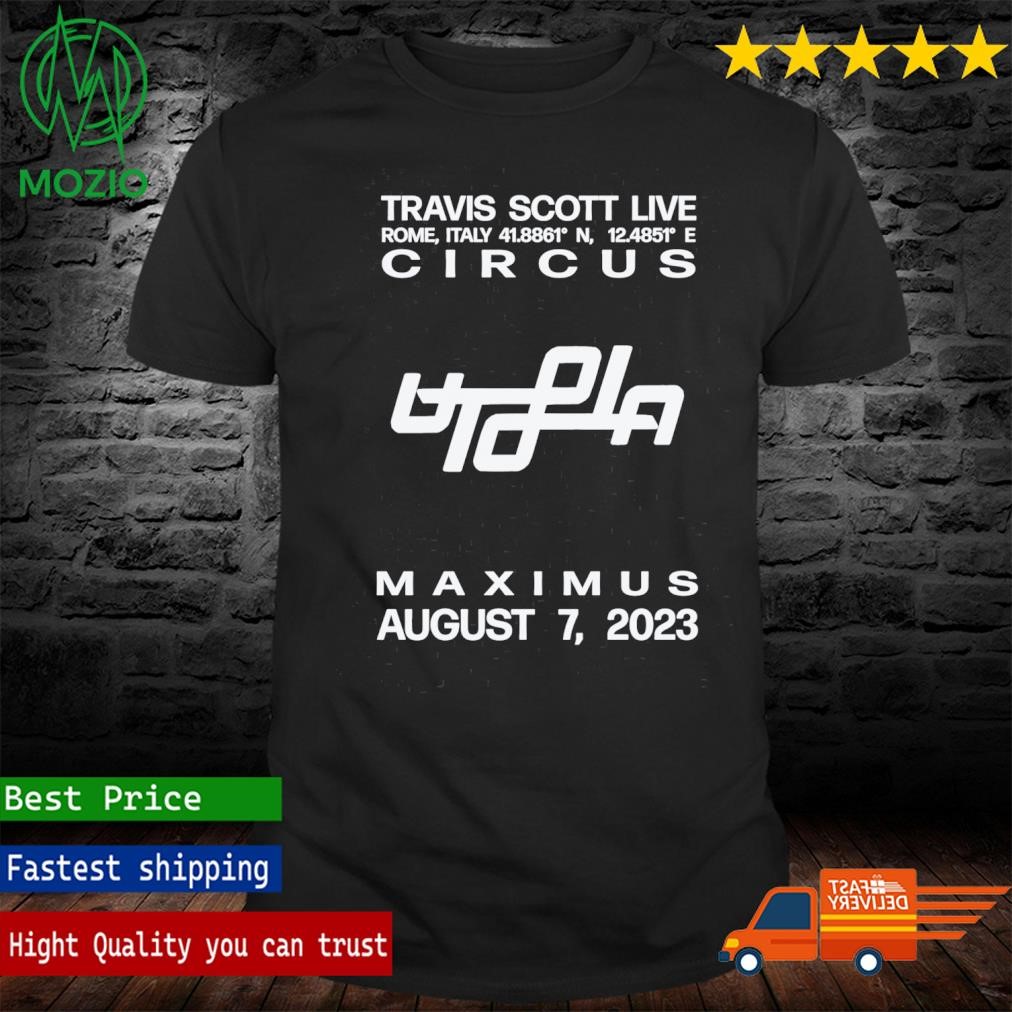 Travis Scott Circus Maximus August 7, 2023 T-Shirt