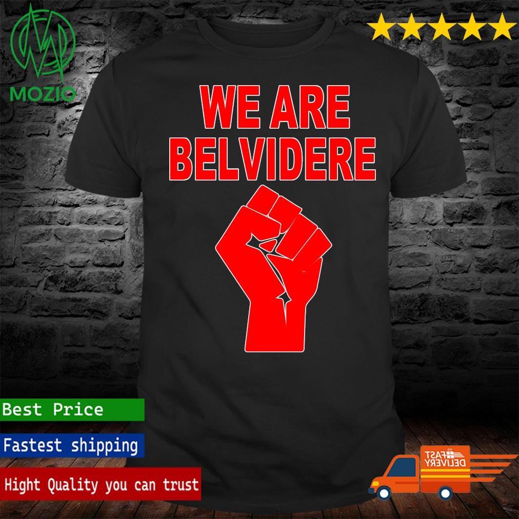 Uaw We Are Belvidere Red Shirt